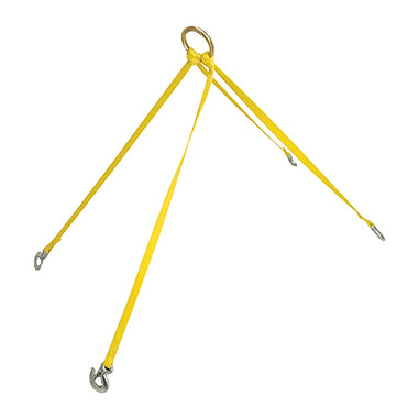 ANS 70S スリング 吊り上げる用具。クレーンやヘリでANS68、ANS68H、ANS70、ANS70Hのバスケットストレッチャーを吊り上げるときに使います。