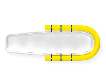 スペンサー大型フロート 軽量浮き。バスケットストレッチャーに取り付けて使う軽量浮き。水難救助等に役立ちます。スペンサー・シェル、スペンサー・ツイン用。