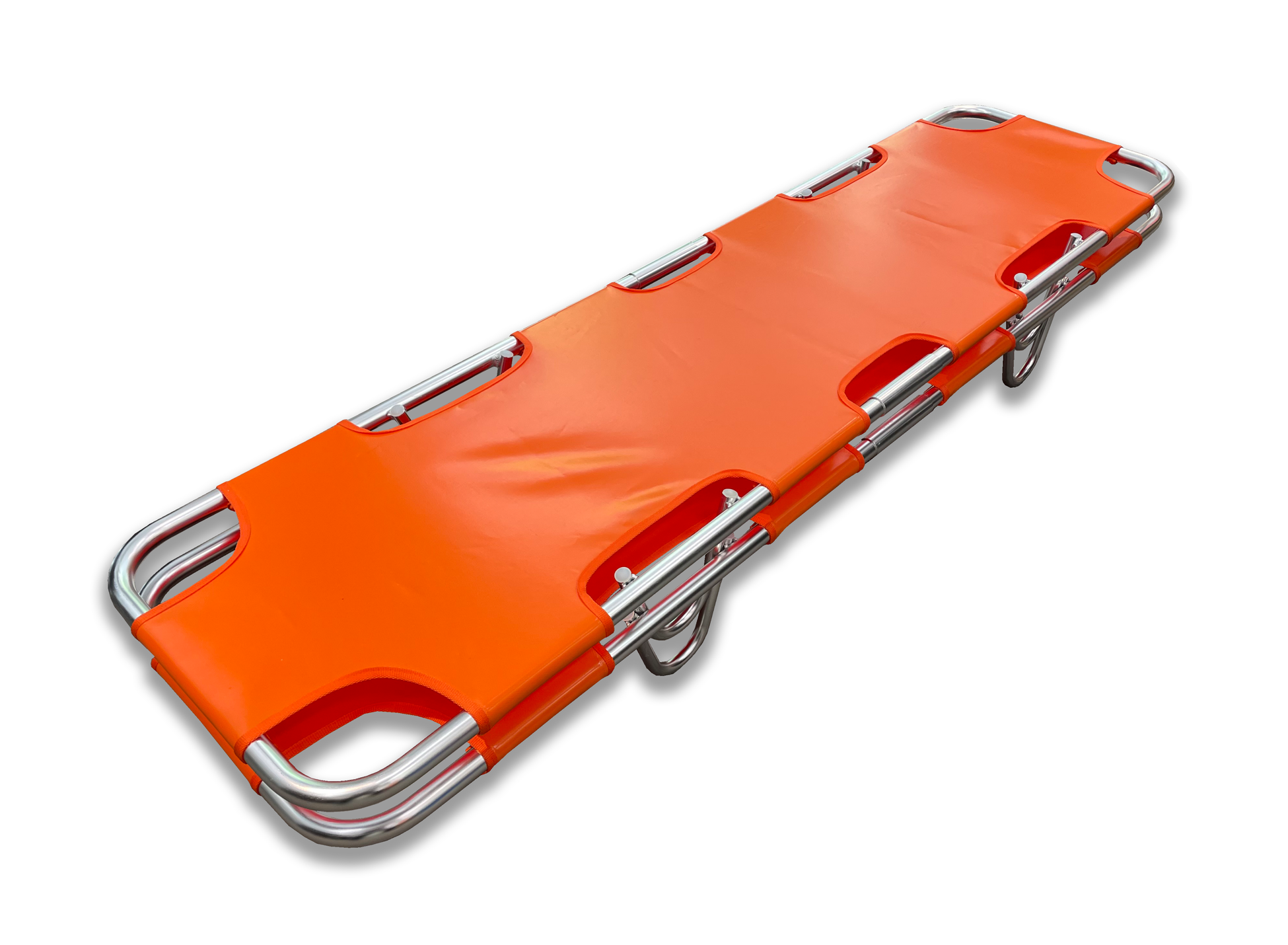 ANS 12 災害備蓄用ストレッチャー 2台セット。避難所や学校等に。非常用ベッドとしても活躍。