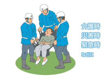 ANS 17 使い捨て担架 5枚セット。防菌対策のための使い捨て簡易担架です。畳んでおけば軽量、コンパクトで場所をとりません。5枚セットで販売しています。